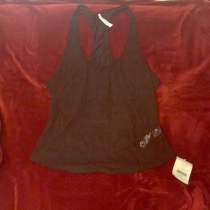 NWT New Sheer Lace Racerback XL/14-16